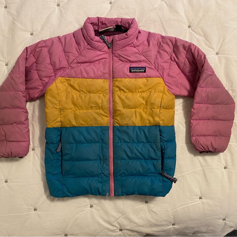 Patagonia Kids Pink Puffer Jacket